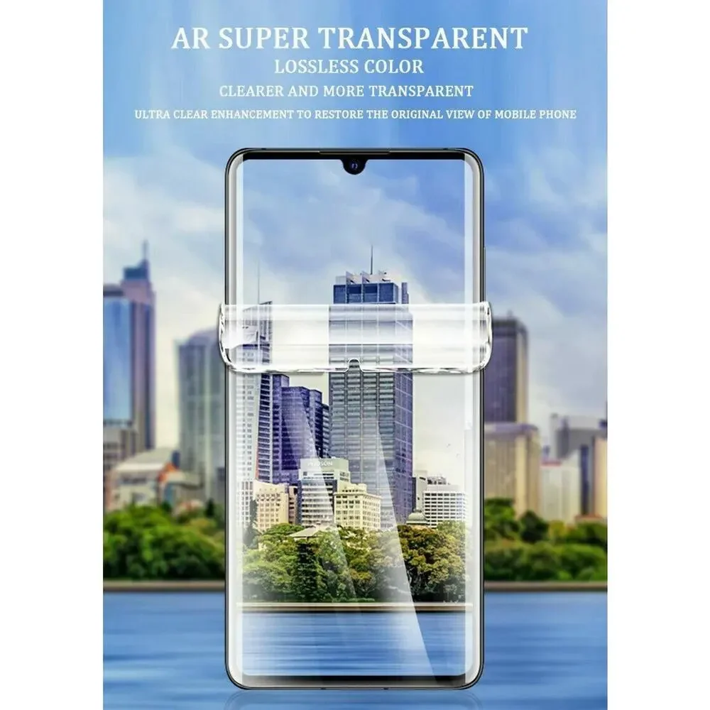 4 Pack HYDROGEL Screen Protector Premium Quality for Samsung Galaxy Note 9